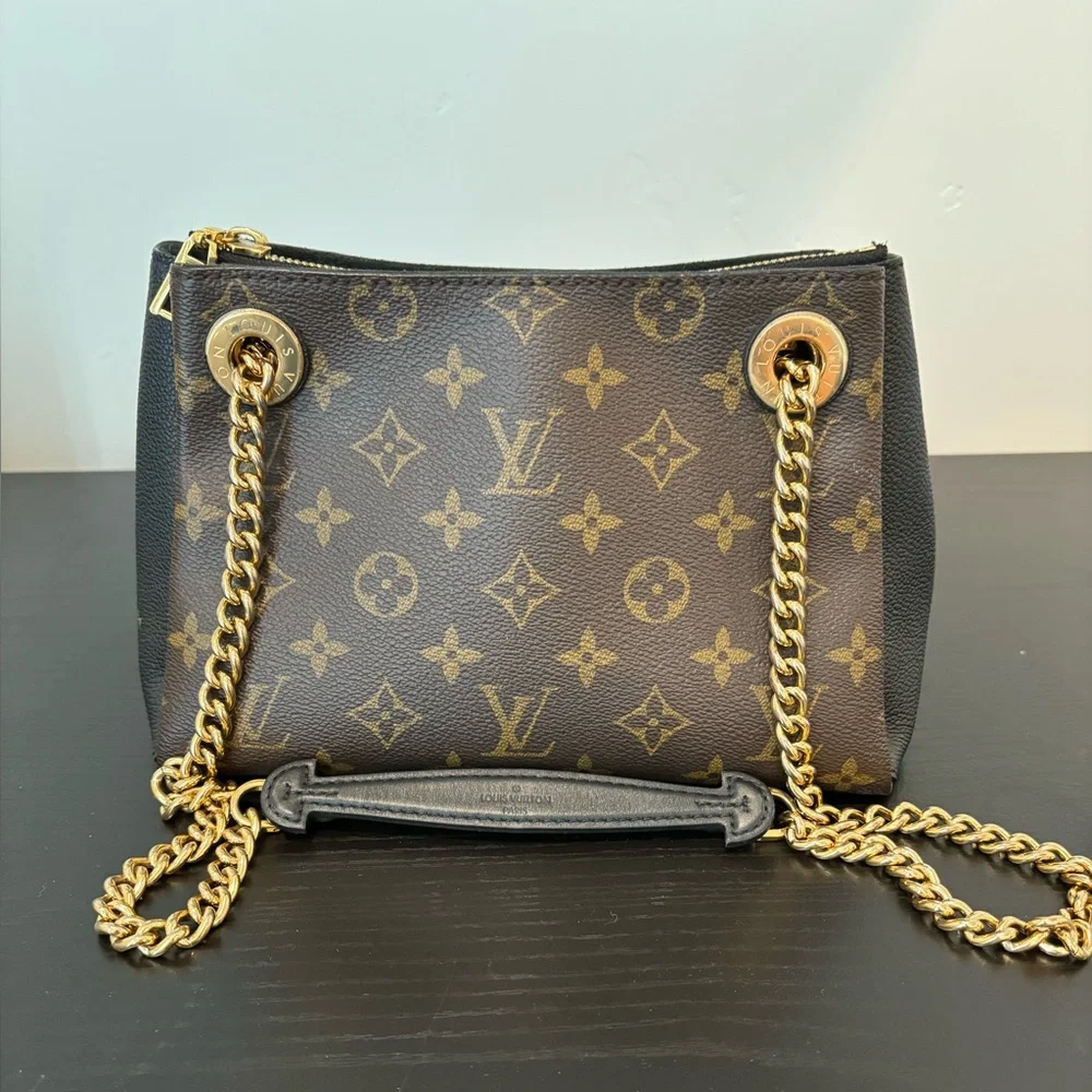 LOUIS VUITTON Monogram Canvas and Leather BB Surene Bag - Picture 1 of 7